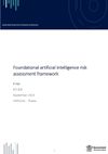 Foundational artificial intelligence risk assessment framework