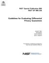 NIST Guidelines for Evaluating Differential Privacy Guarantees