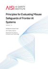 Principles for Evaluating Misuse Safeguards of Frontier AI Systems