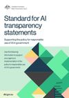 Standard for AI transparency statements