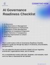 AI Governance Readiness Checklist