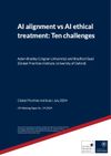 AI Alignment vs AI Ethical Treatment: Ten Challenges