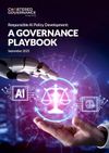 Responsible AI Policy Development: A Governance Playbook