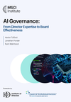 AI Governance: From Director Expertise to Board Effectiveness