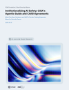 Institutionalizing AI Safety: CISA's Agentic Guide and CAISI Agreements