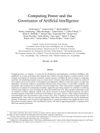 Cover of Computing Power and the Governance of Artificial Intelligence