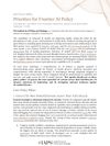 Cover of Priorities for Frontier AI Policy