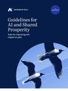 Cover of Guidelines for AI and Shared Prosperity: Tools for improving AI’s impact on jobs