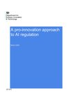Cover of A pro-innovation approach to AI regulation