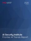 Cover of AI Security Institute Frontier AI Trends Report