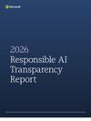 Cover of Responsible AI Transparency Report 2026