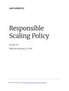 Cover of Responsible Scaling Policy