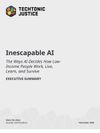 Cover of Inescapable AI: The Ways AI Decides How Low-Income People Work, Live, Learn, and Survive