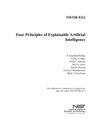 Cover of Four Principles of Explainable Artificial Intelligence