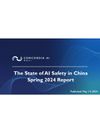 Cover of The State of AI Safety in China: Spring 2024 Report