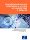 Cover of Guidelines on the Responsible Implementation of Artificial Intelligence Systems in Journalism