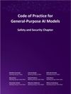 Cover of Code of Practice for General-Purpose AI Models Safety and Security Chapter