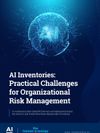 Cover of AI Inventories: Practical Challenges for Organizational Risk Management