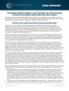 Cover of California Attorney General's Legal Advisory on the Application of Existing California Laws to Artificial…