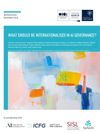 Cover of What Should be Internationalised in AI Governance