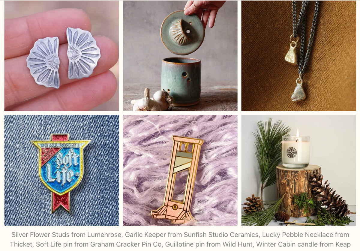💝 OFF THE GRID SMALL BIZ GIFT GUIDE 2025
