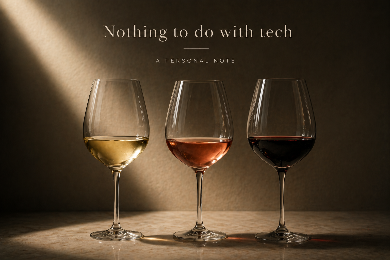 What Does Wine Have to Do With Technology?