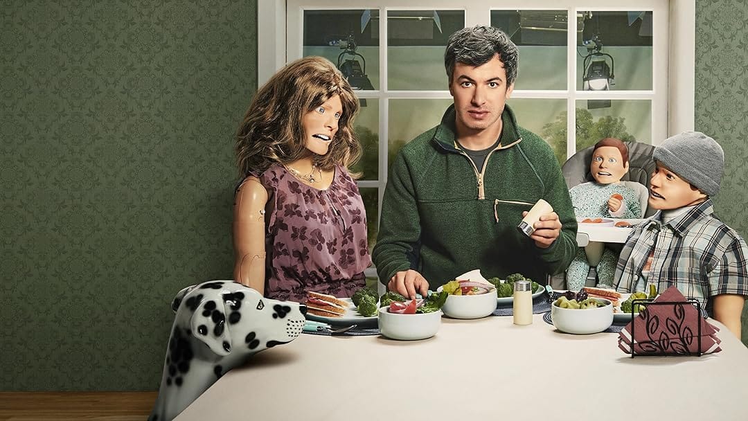 An image from the TV show The Rehearsal