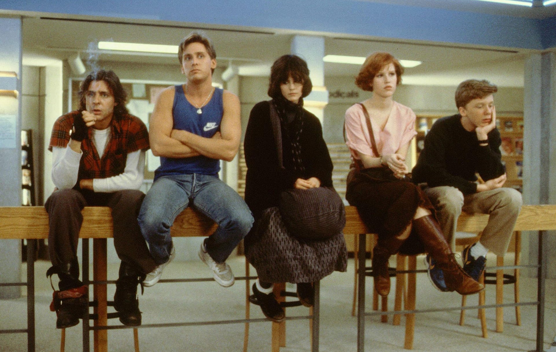 A photo from the movie The Breakfast Club