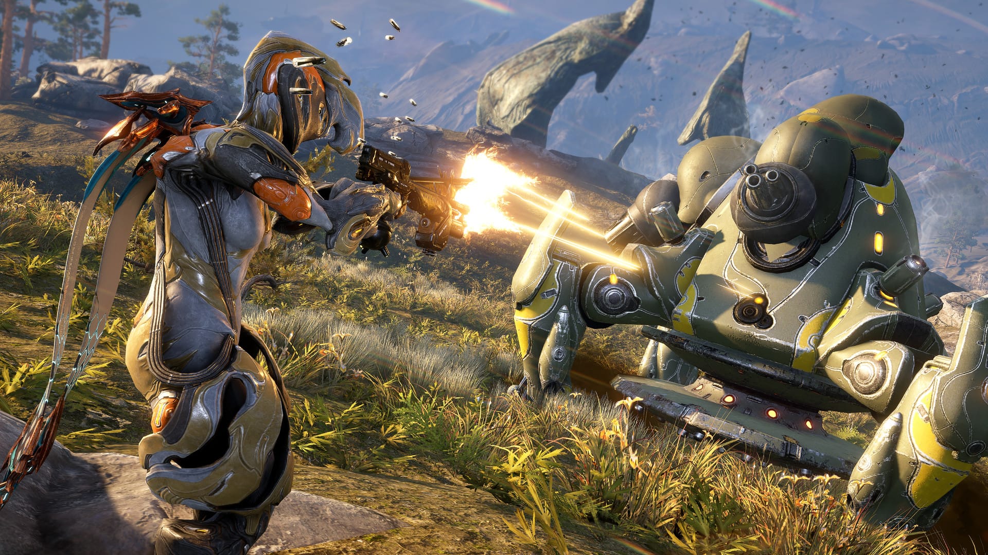 A screen shot from the video game Warfare
