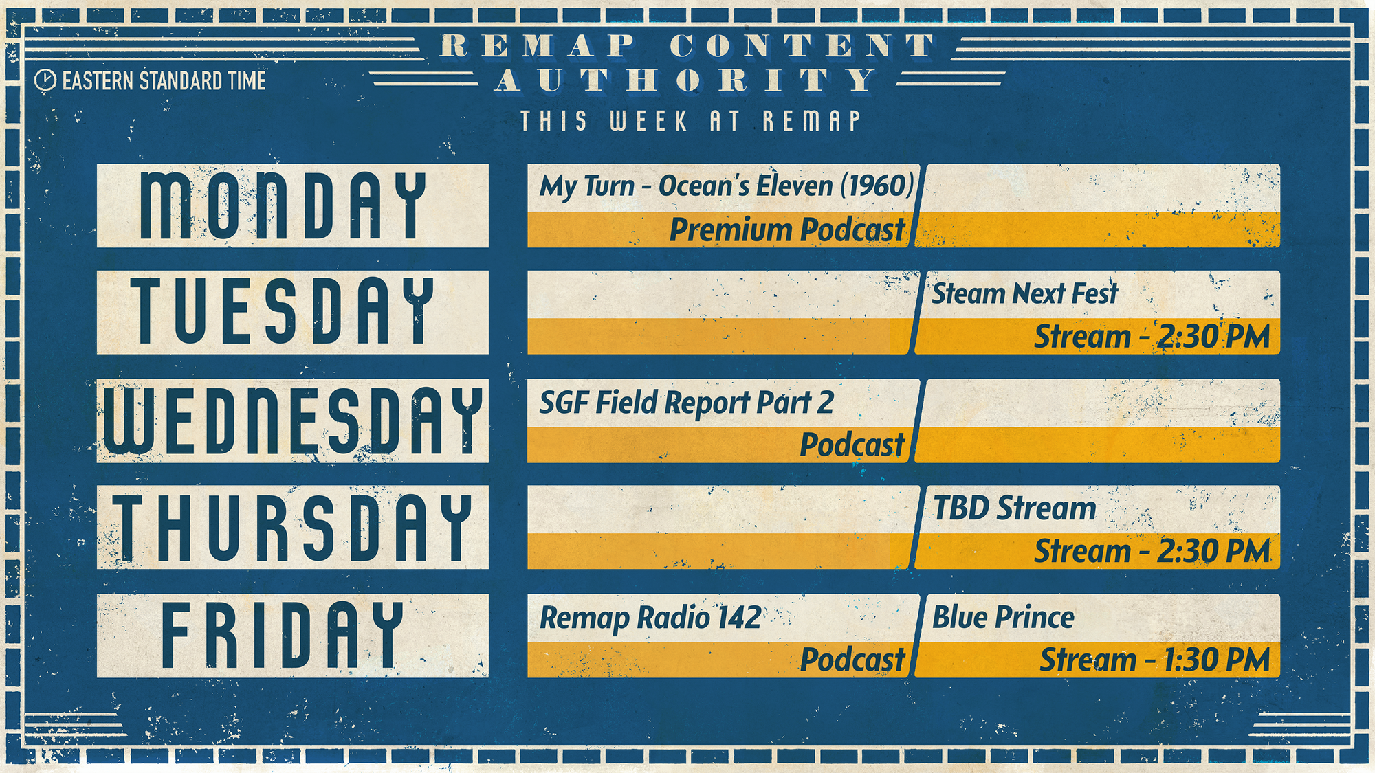 A look ahead at Remap