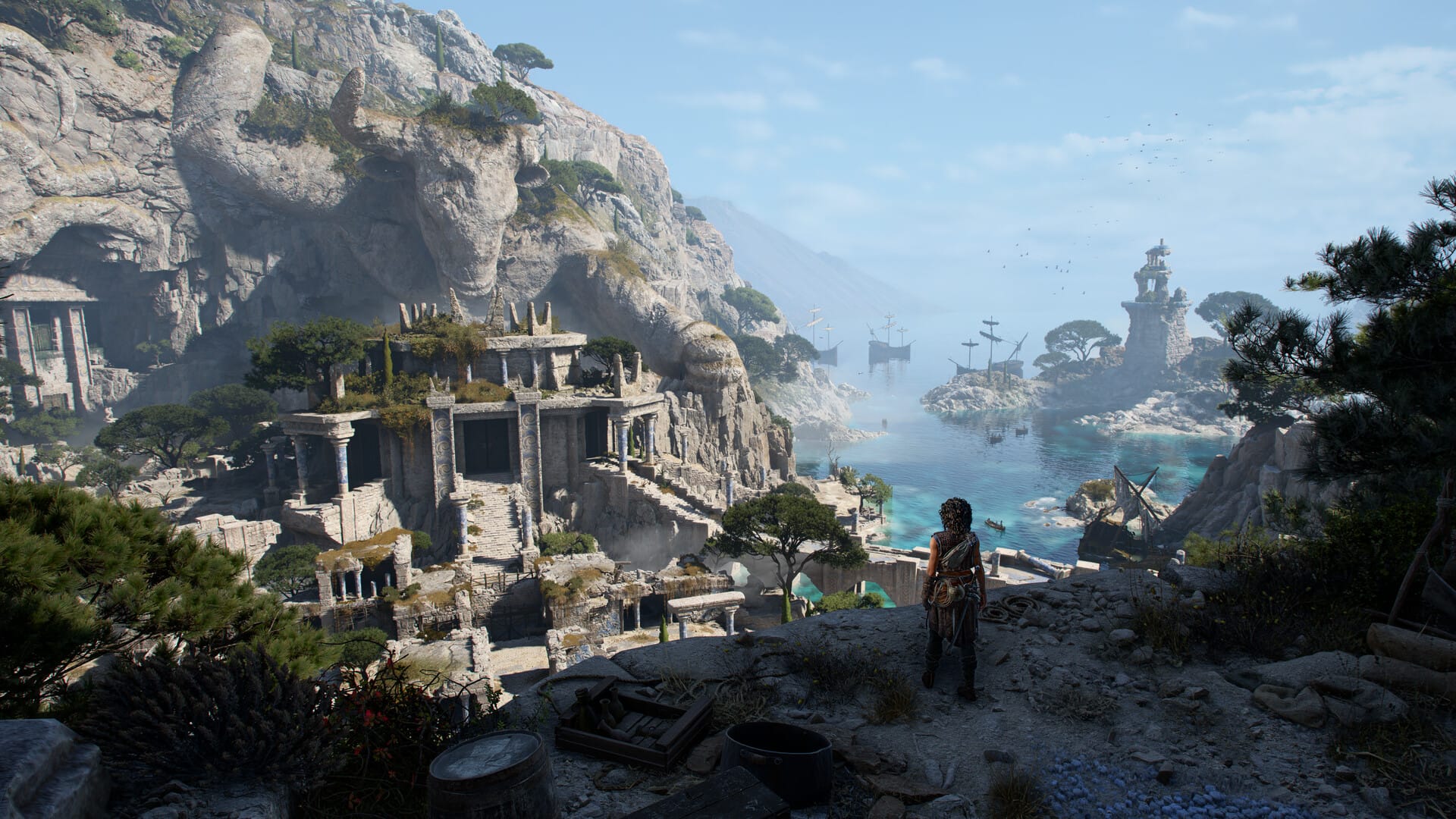 A screen shot from the video game Resonance: A Plague Tale Legacy