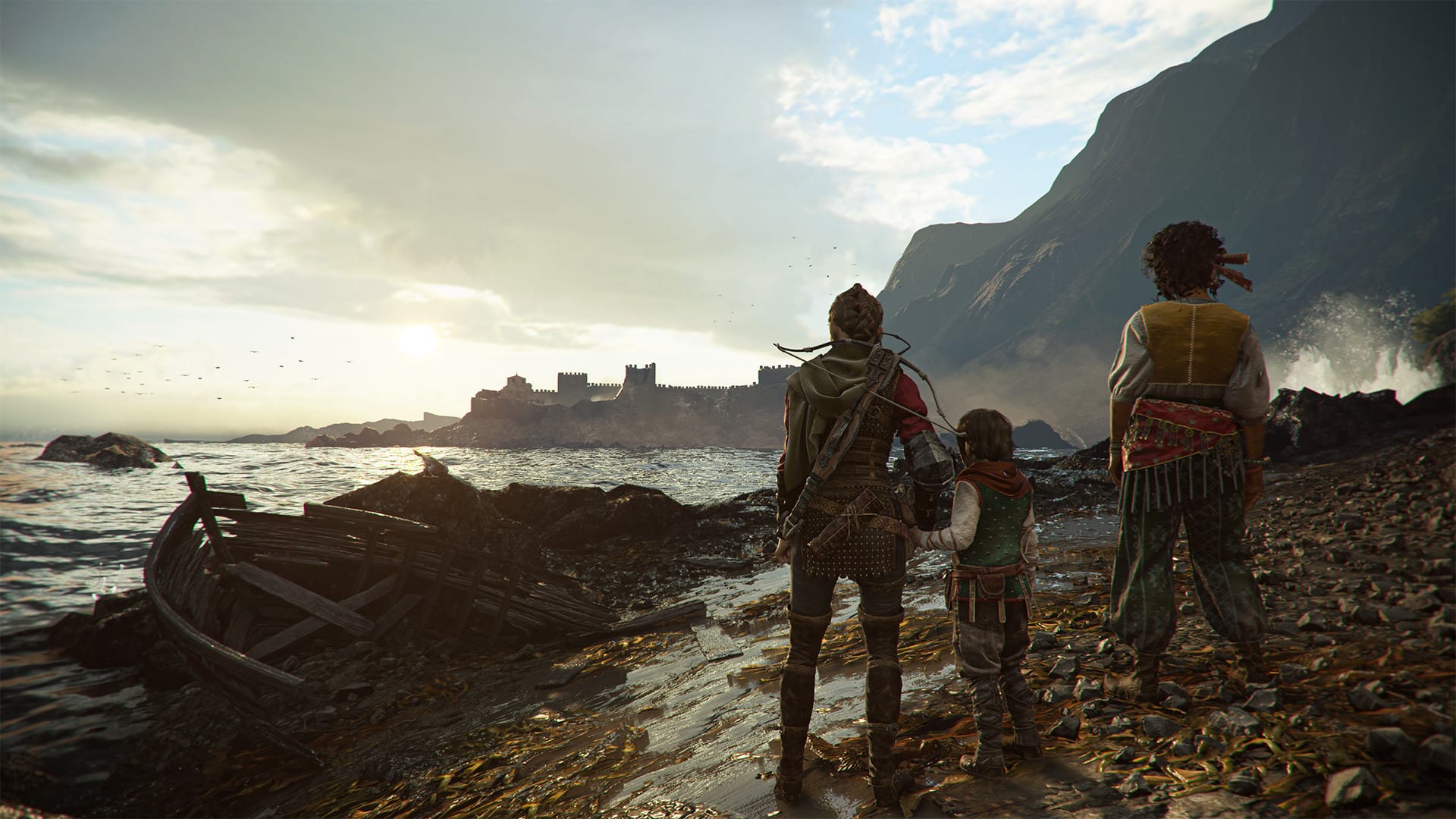 A screen shot from the video game A Plague Tale: Requiem