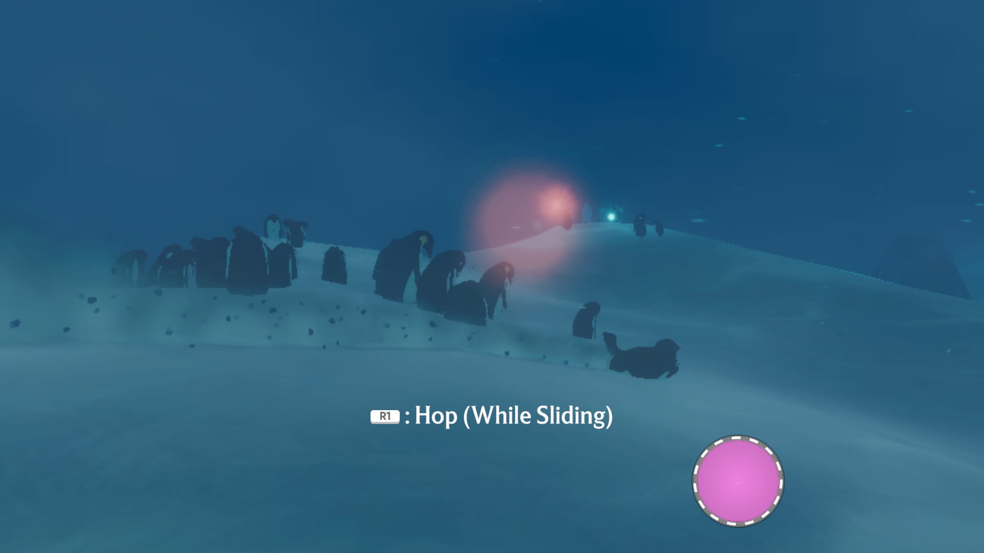 A screen shot from Penguin Colony
