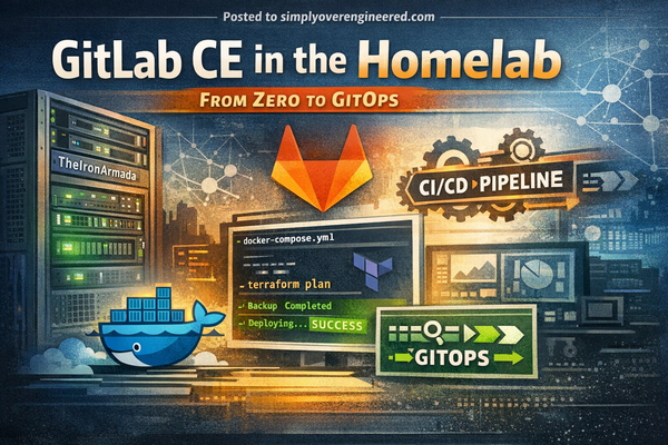 GitLab CE in the Homelab: From Zero to GitOps