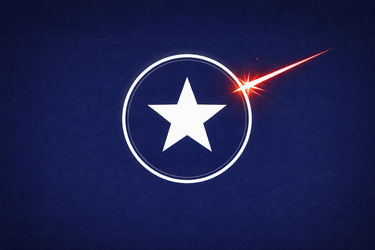 Minimalist vector art of a star icon protected by a digital shield, representing Rockstar Games' incident response.