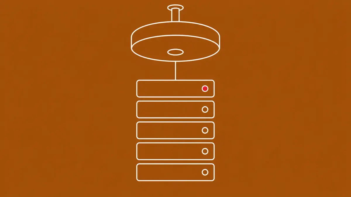Flat white line-art of a wireless access-point dome above five stacked application cards — Ubiquiti UniFi critical patches across multiple products.