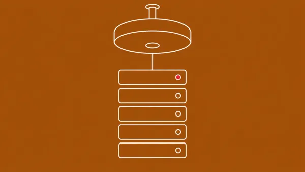Flat white line-art of a wireless access-point dome above five stacked application cards — Ubiquiti UniFi critical patches across multiple products.