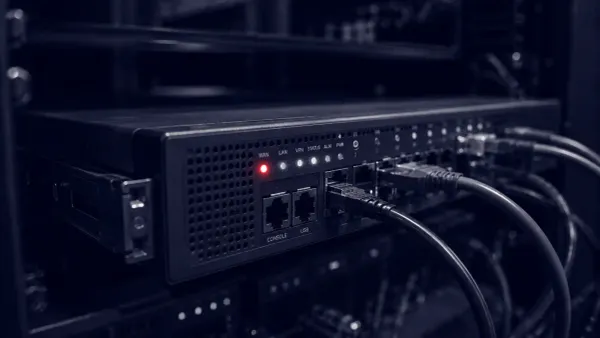 SonicWall SMA 1000 emergency response checklist diagram with a single flat red alert dot.