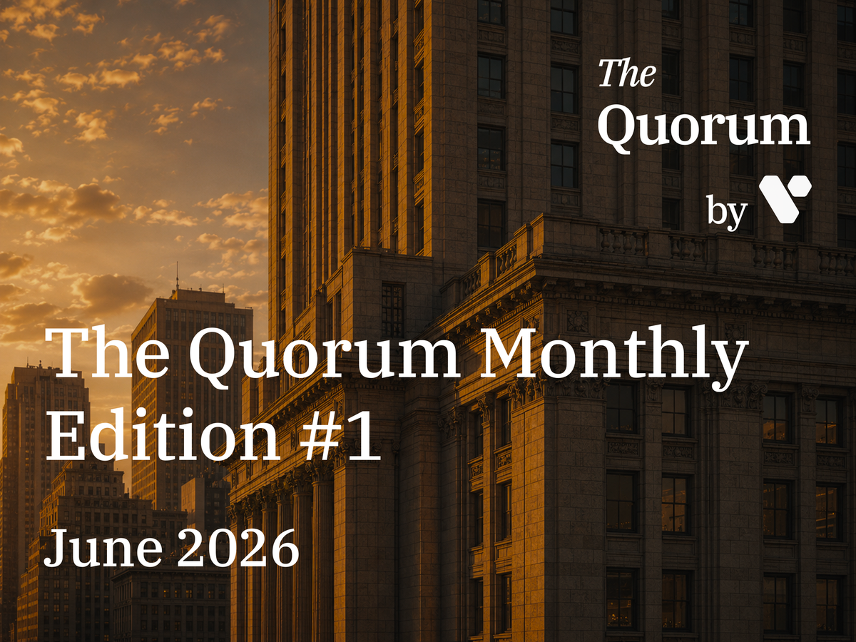 The Quorum — Edition #1 (June 2026)
