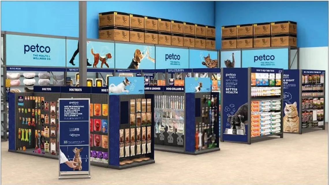 Lowe’s Tests In-Store Pet Centers