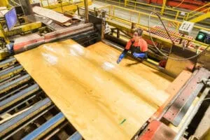 ROSEBURG RESTARTS WEED VENEER MILL