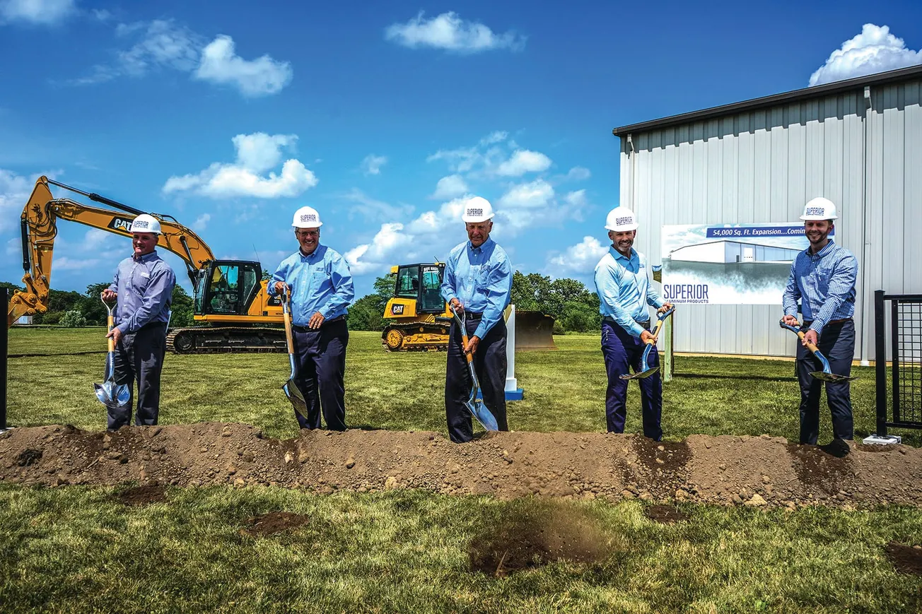SUPERIOR ALUMINUM EXPANDING AT HQ