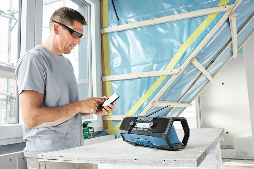 New-Age Jobsite Radio