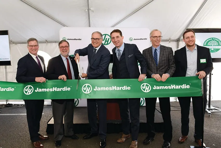 James Hardie Grows Big in Tacoma
