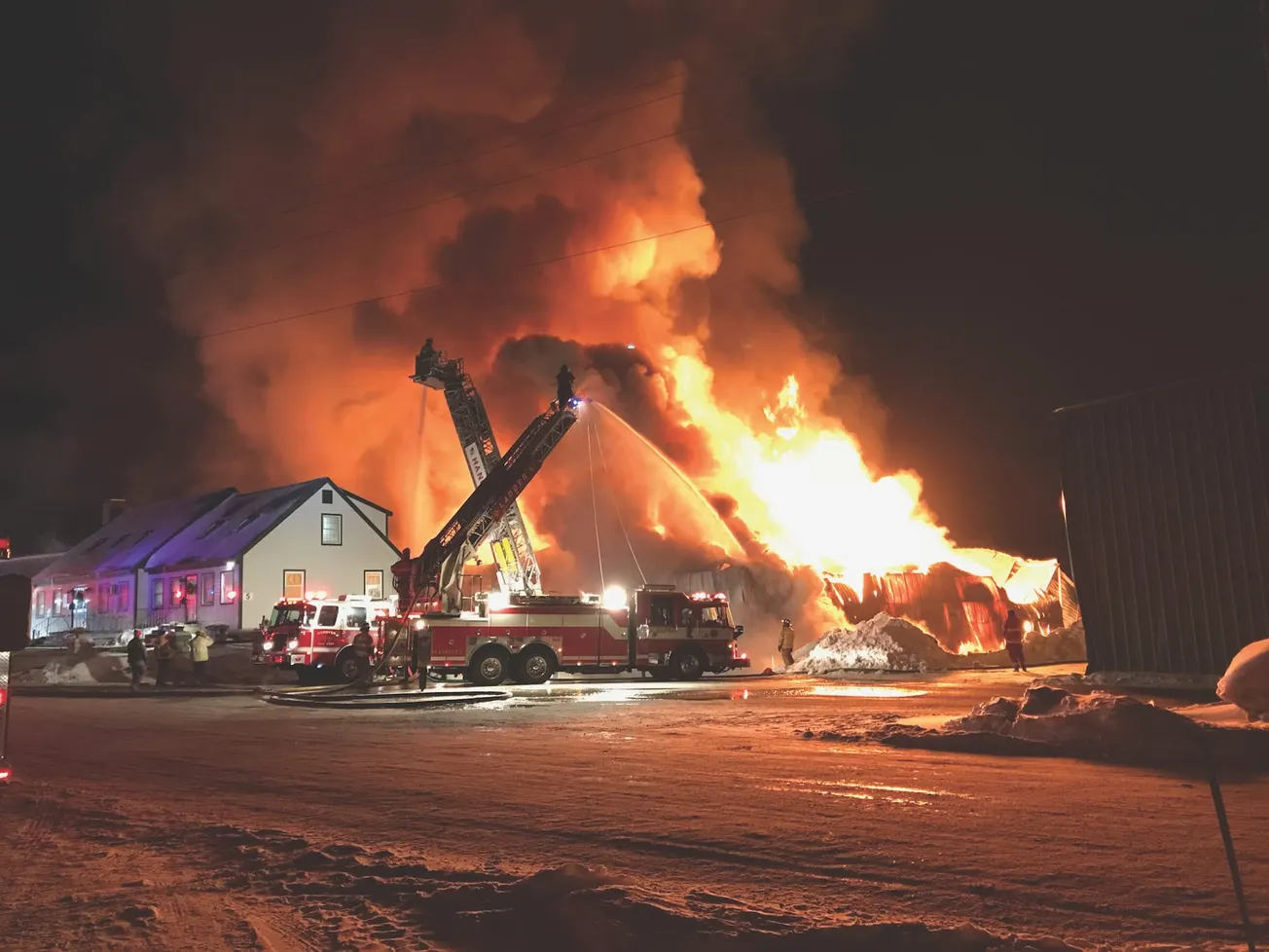 Eastern Pine Mill Pushes On After Fire