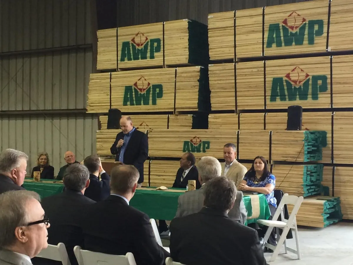 HARDWOOD PRODUCER ALLEGHENY CALLS IT QUITS