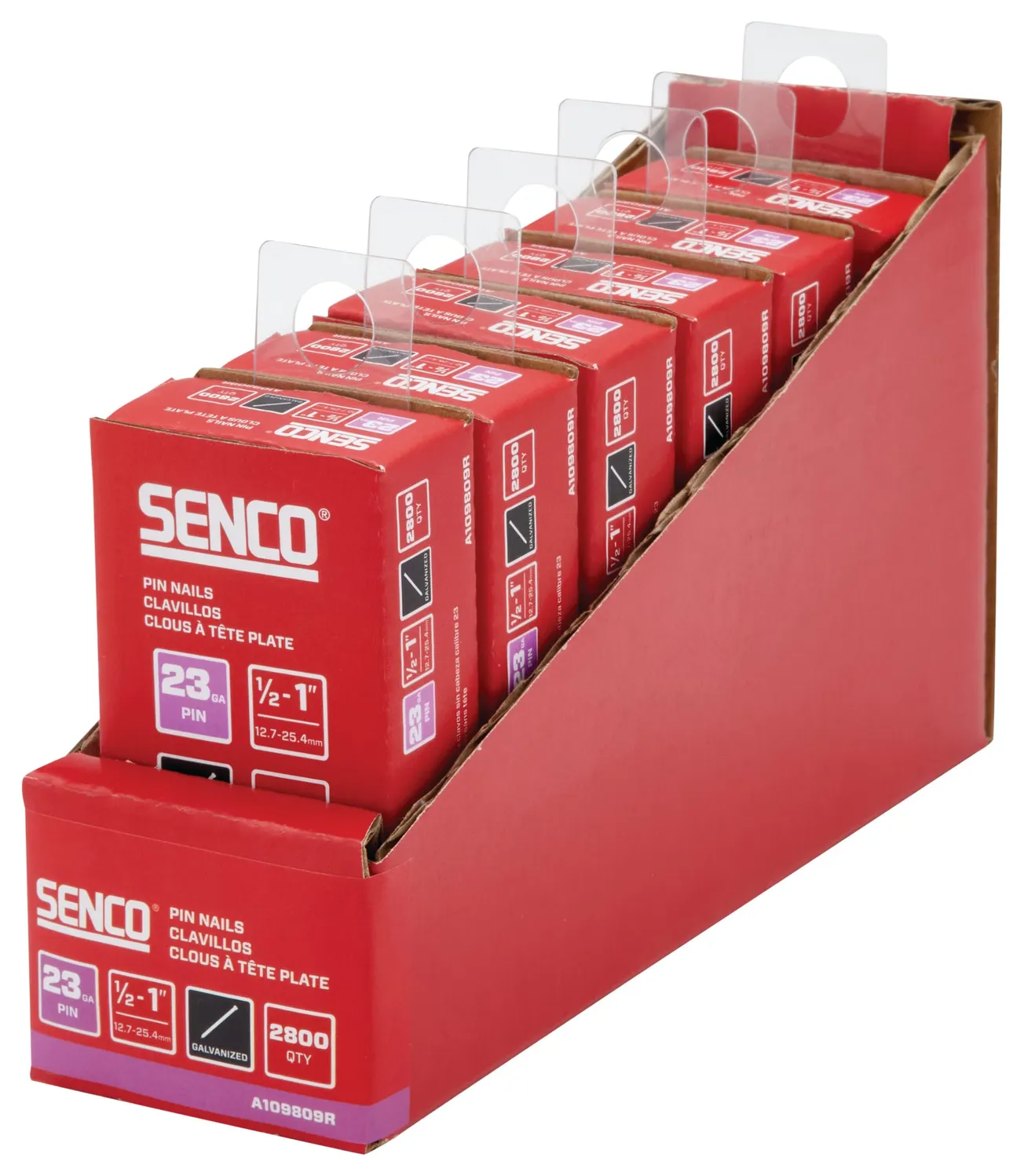 SLEEK FASTENER PACKAGING