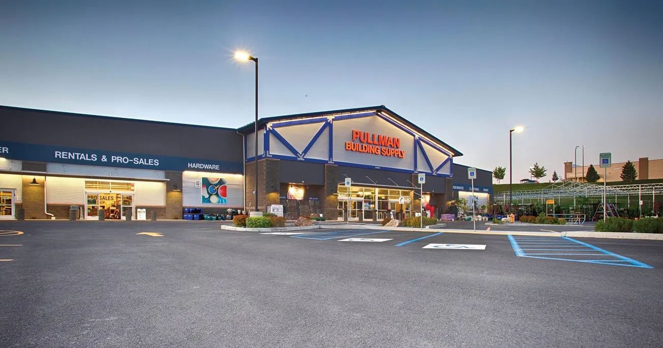 PULLMAN BUILDING SUPPLY WINDS DOWN