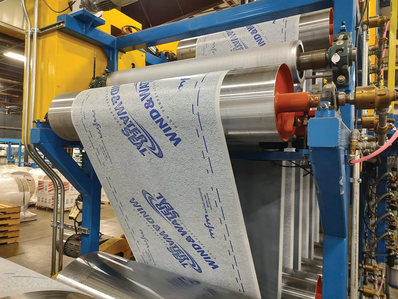 EXTRA-WIDE UNDERLAYMENT