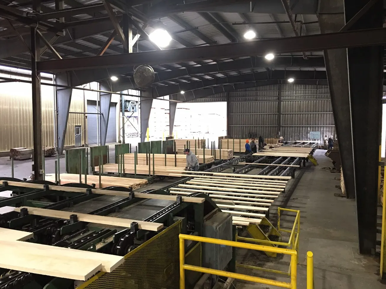PENNSYLVANIA SAWMILL WINDS DOWN